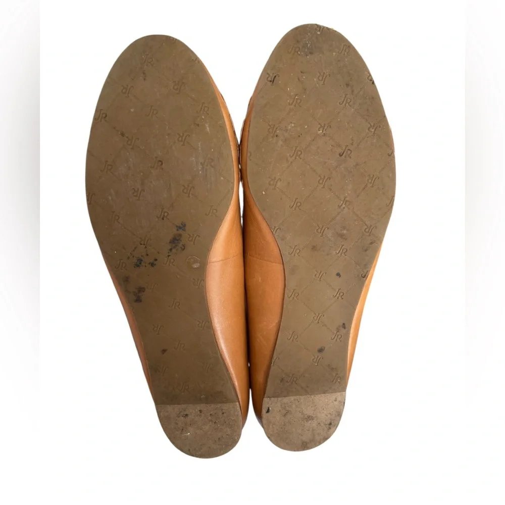 Jack Rogers Navajo Brown Round Toe Flats